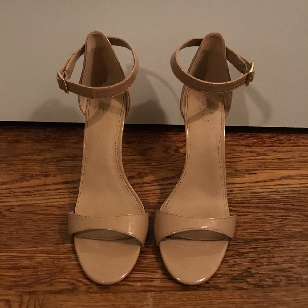 Nude Strappy Heels